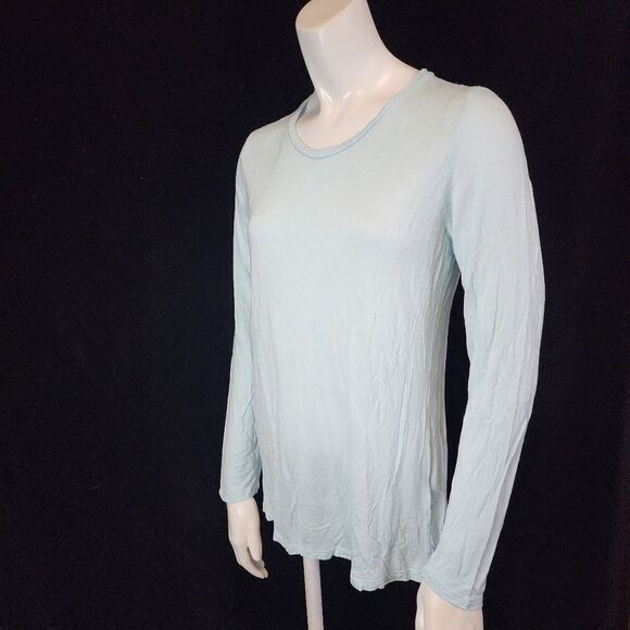 Banana Republic Blue Long Sleeve Tee Shirt (M) - Picture 1 of 5